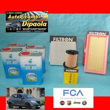 KIT TAGLIANDO LANCIA YPSILON 0.9 TWINAIR NATURAL POWER 4L SELENIA GAS + FILTRI