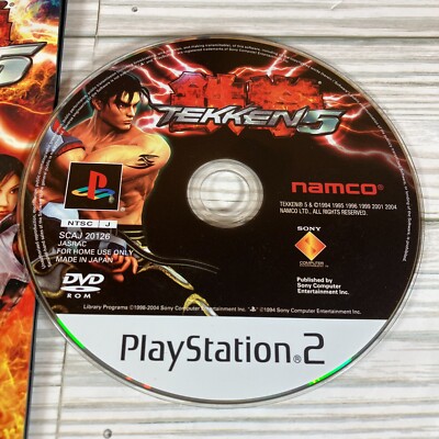 Tekken 5 (Sony PlayStation 2) (Japan Import) PS2 NTSC-J US Seller