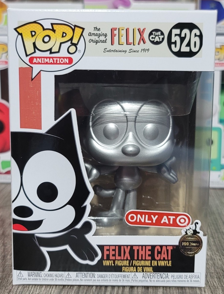 FELIX THE CAT フィリックス・ザ・キャット フィギュアシルバー Funko Pop! Anime Felix the Cat (Silver) Target Exclusive 2019