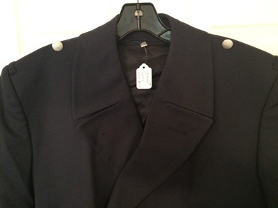 vintage Germany navy coat b