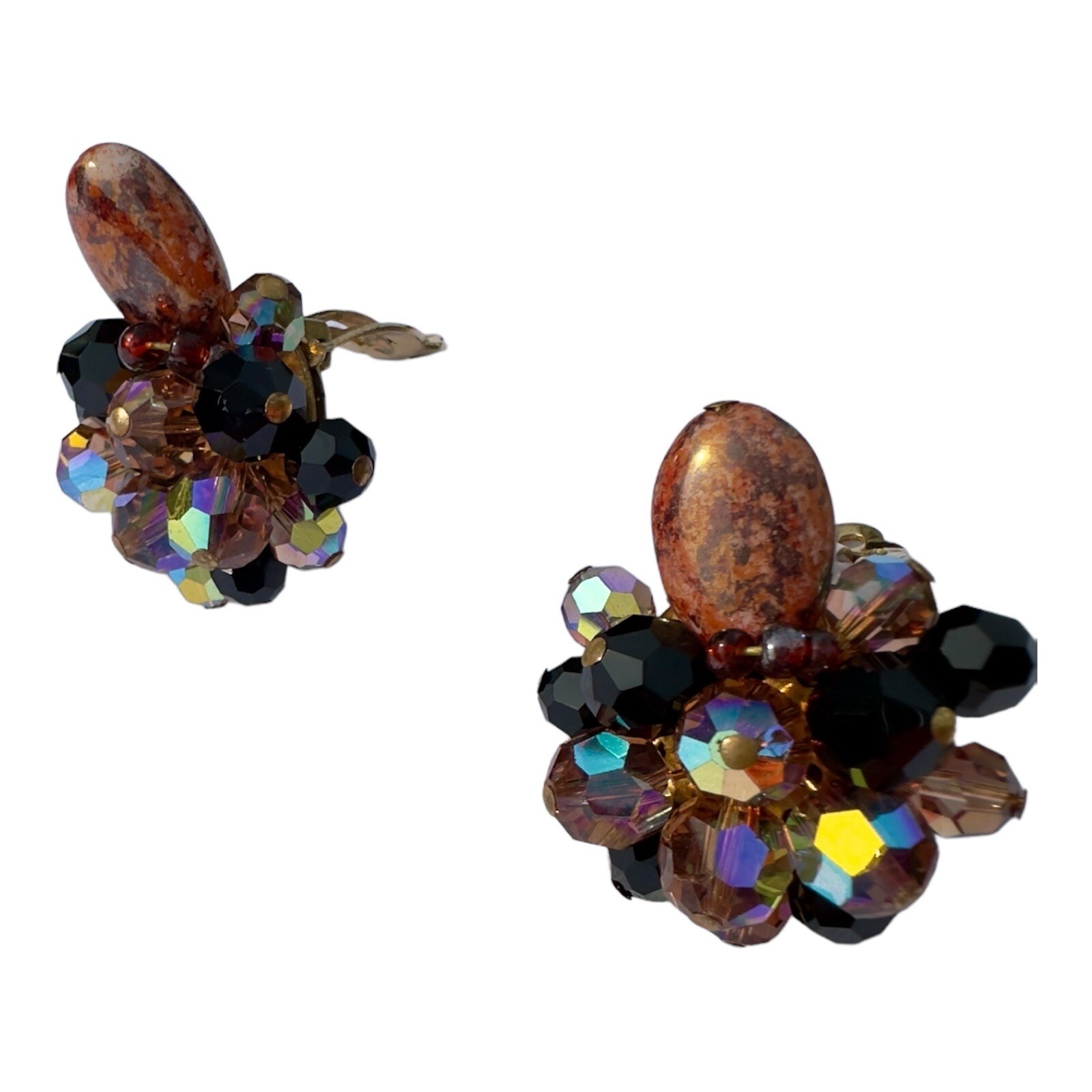 Vintage Schiaparelli Signed Statement Earrings - image 3