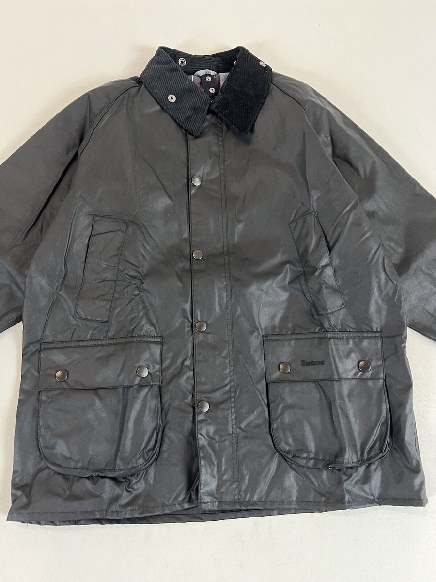 BARBOUR CLASSIC BELDAE® WAX JACKET BLACK 42 NWOT | eBay