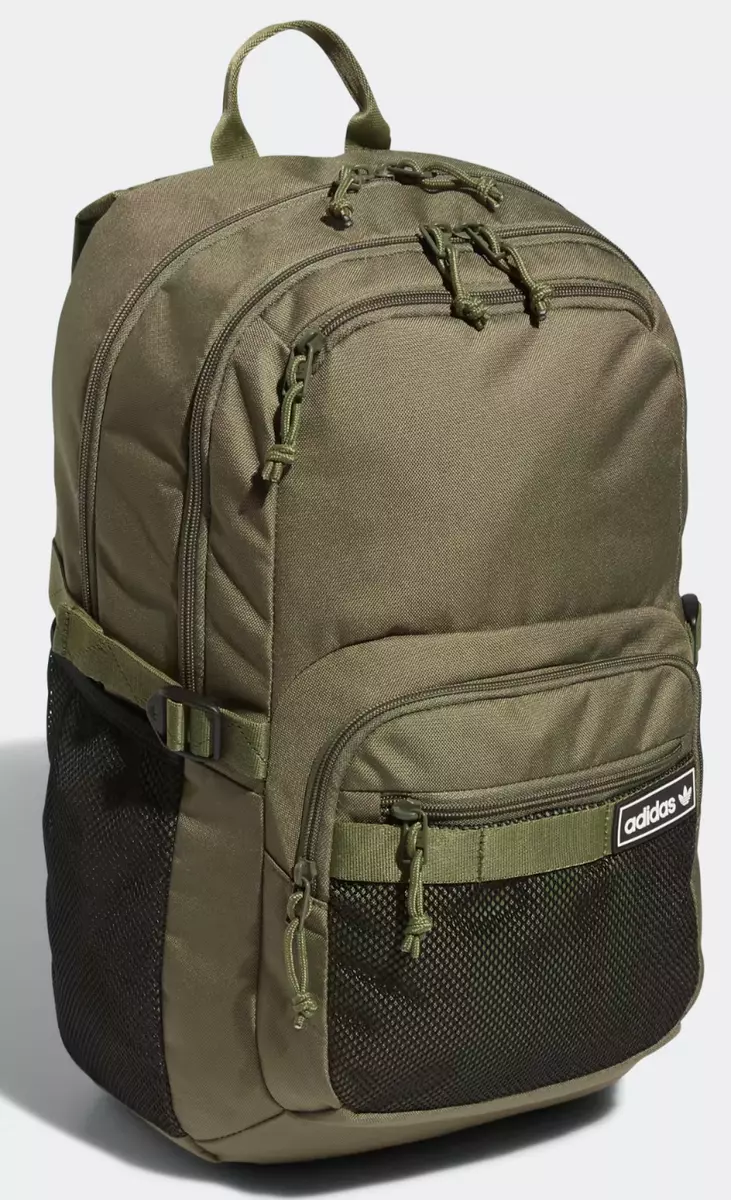 Adidas ENERGY GREEN BLACK ONE SIZE BACKPACK LAPTOP ONE SIZE SCHOOL