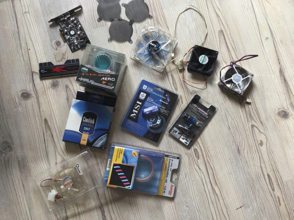 Gehäuselüfter PC Zubehör nos OVP 120mm 80mm