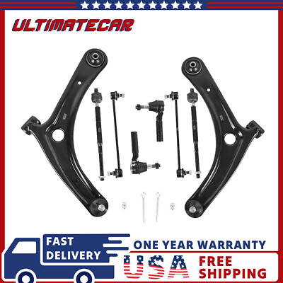 Front Lower Control Arm Ball Joints Assembly For 2007-2017 Jeep Patriot Compass