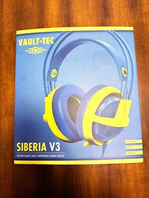 *RARE* Fallout 4 Vault 111 SteelSeries Siberia V3 Headset