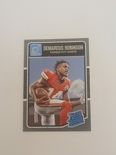2016 Donruss Football Rated Rookie #364 Demarcus Robinson Raiders / Chiefs - Picture 6 of 7