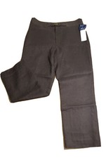 Chaps Dress Linen Pants Size 6 Womens Chorizo Brown Straight NWT $79 NEW
