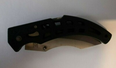 FROST CUTLERY SWAMP LIZARD FOLDING KNIFE 5 IN BLACK 15-329B - BRAND NEW 