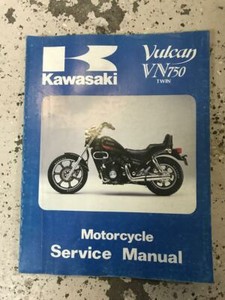 1985 1988 1990 1993 Kawasaki Vulcan VN750 Twin Service Repair Shop