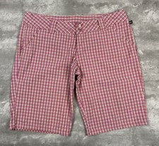 vintage 2000s PAUL FRANK JULIUS FRIENDS PLAID SHORTS low rise womens 13 / 31