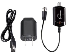 High Gain Low Noise Indoor Antenna Amplifier Signal Booster Gain 20dB