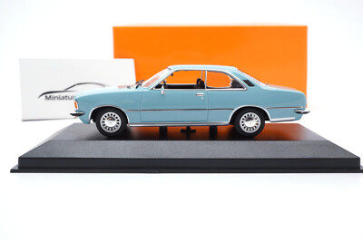 Opel Rekord A Coupe 1:43 Minichamps Turquoise