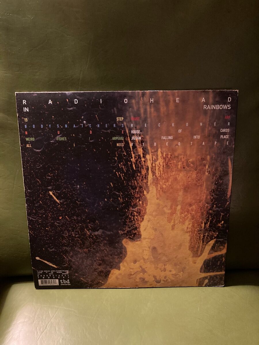 RADIOHEAD In Rainbows 2008 TBD RECORDS LIMITED ORIGINAL RADIOHEAD In Rainbows 2008 TBD RECORDS LIMITED ORIGINAL