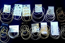 40 Pairs High End Hoop Earrings Wholesale Jewelry Lot - FREE Shipping US Seller