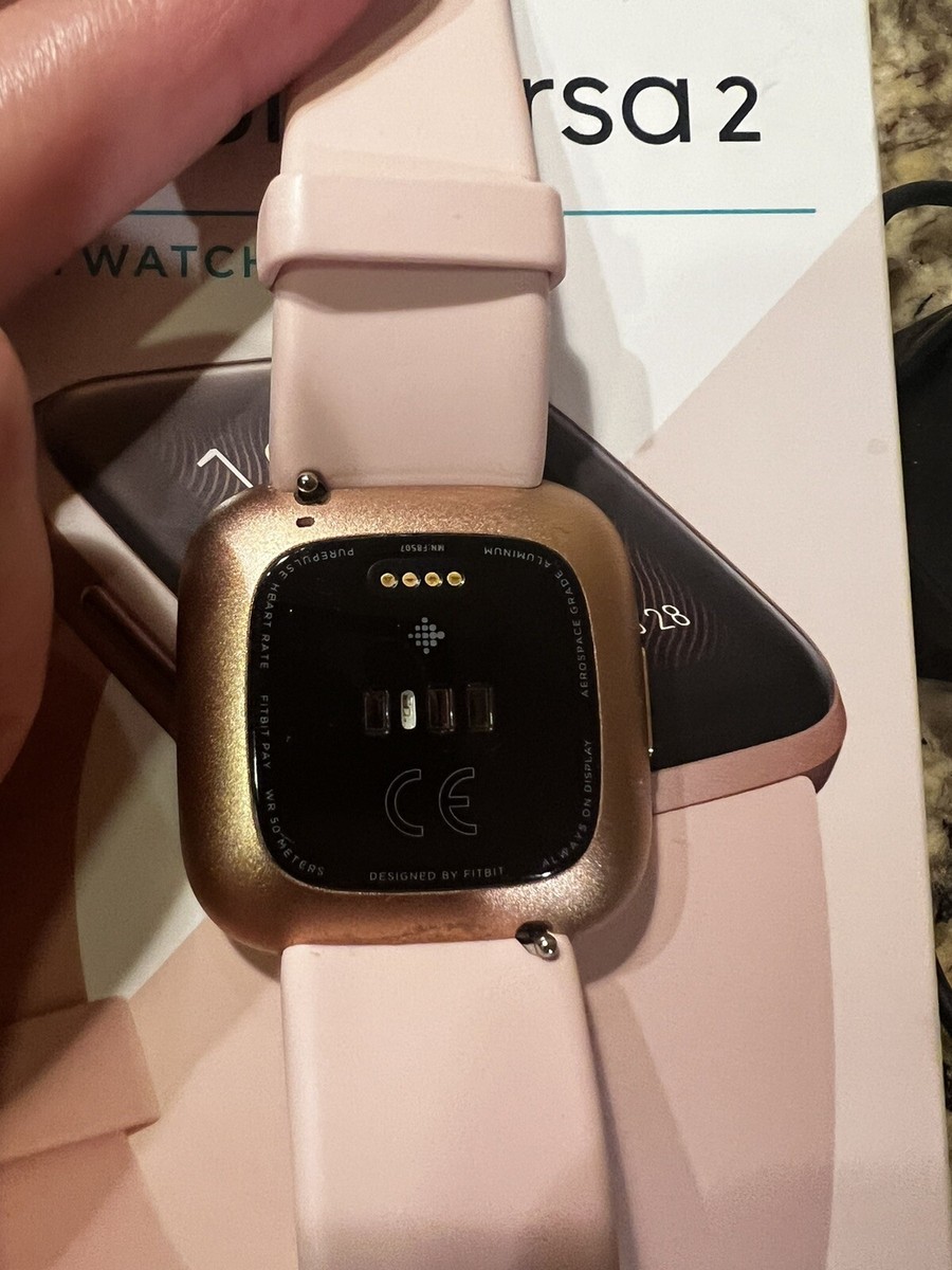Mint Fitbit Versa Activity Tracker Petal/Copper Rose