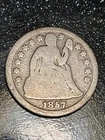 1857 Liberty Seated Dime
