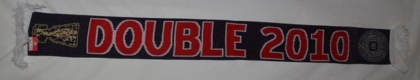 "Schal Vom Fc Bayern MüNchen, \"Double 2010 / 110 Jahre ....\" *Neu*"-image