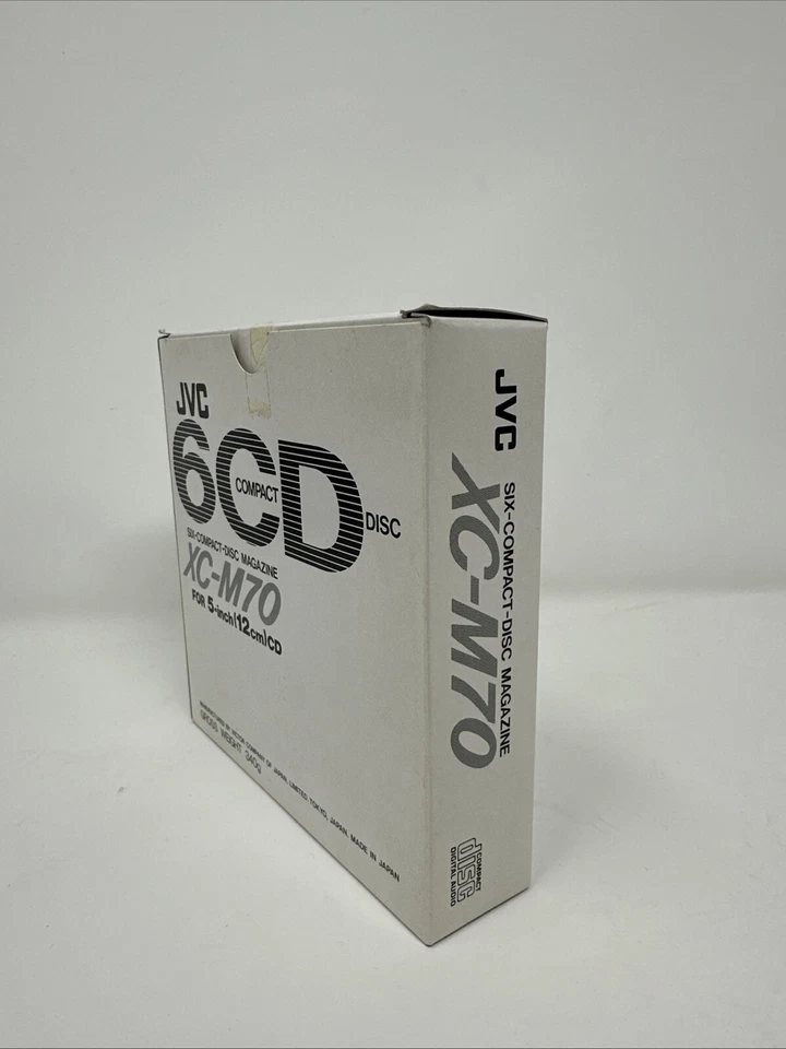 JVC 6 CD Compact Disc Magazine Cartridge Car Changer Model XC-M70 New In Box! - Image 2 of 3