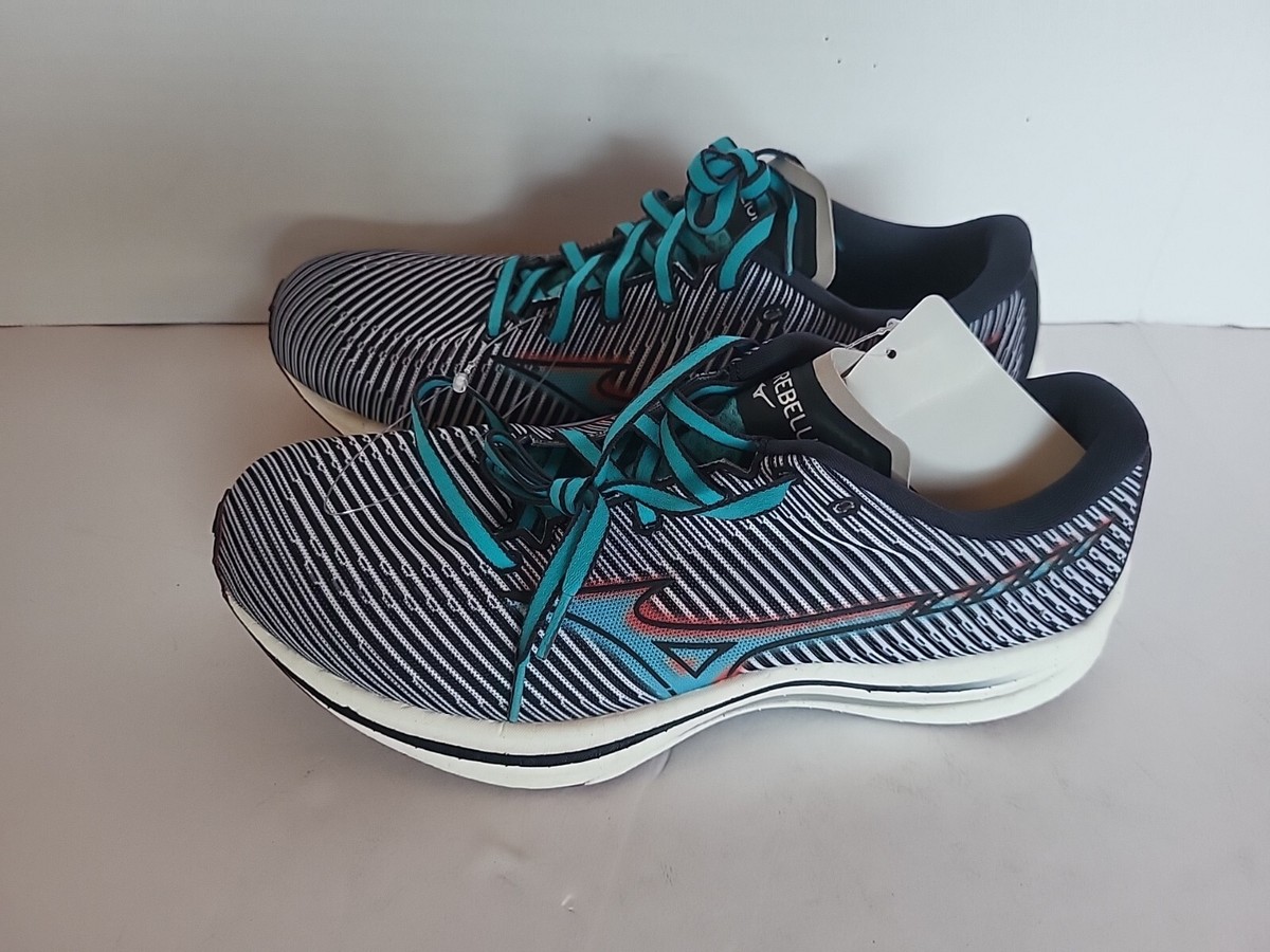 Mizuno Wave Rebellion Black/Multi 411334.53SC Women's Size 10 | eBay