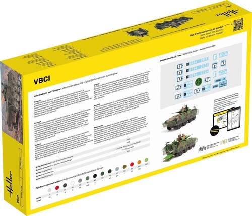Heller 81147. VBCI French Modern AFV. Plastikbausatz Maßstab 1:35 - Bild 8 von 9