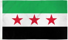 Syrian Republic Flag 3x5ft Syrian Republic Banner Hictoric Syrian Flag 100D