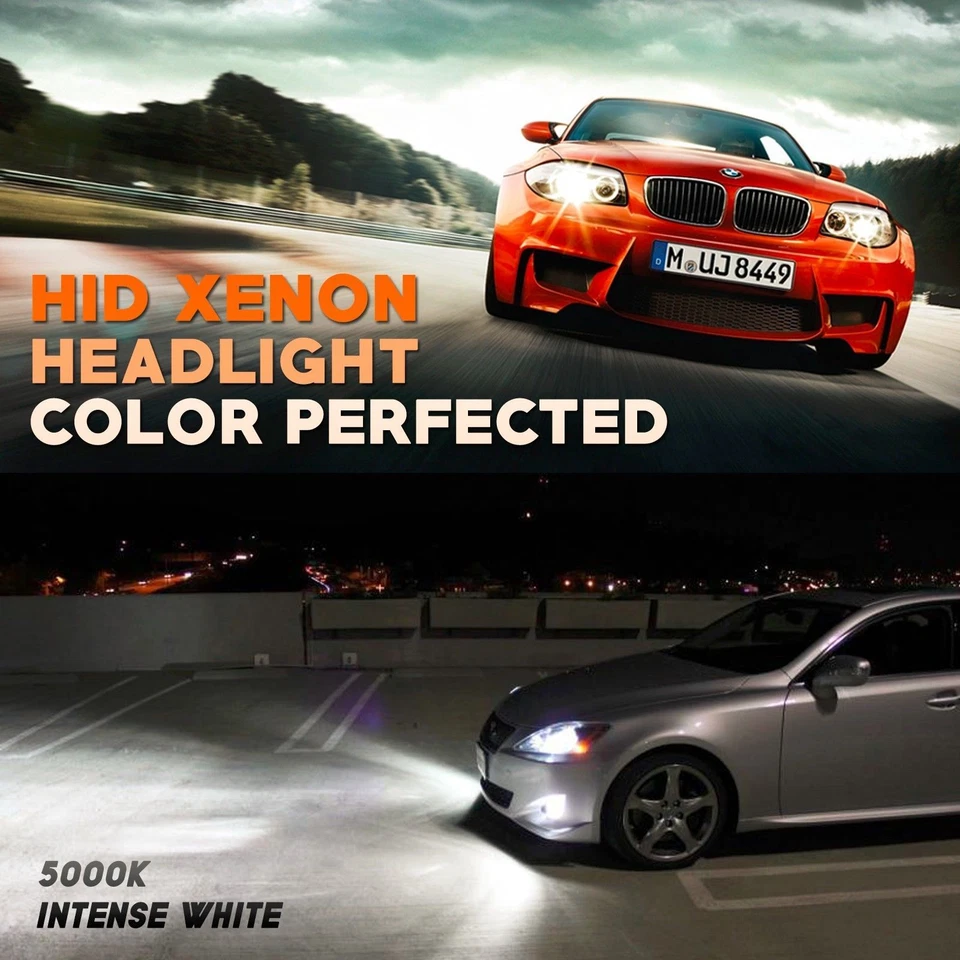 Two Autovizion Xenon Dual beam Light HID Kit 's Replacement bulbs h4 h13 9007 - Image 4 of 4