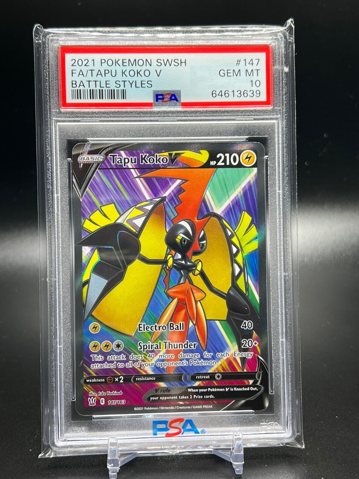 Mavin  Tapu Koko V, 50/163