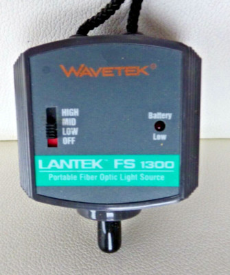 Sensor für Wavetek Fiberkit Glasfaser Verlusttest LANTEK PRO FS1300 Lichtquelle
