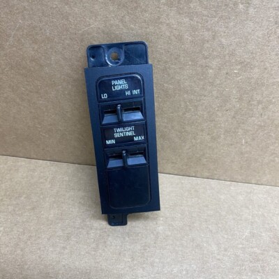 1996-1999 Buick Lesabre Twilight Sentinel Light Panel Switch Dash Mounted OEM