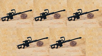 GI Joe 1:18 Action Figure 3.75 BARRETT M82A1 MARINE Sniper RIFLE M82 G19_A 5pcs