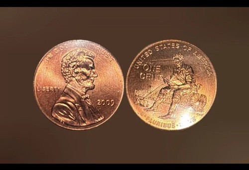 2009 No Mint Mark Lincoln Bicentennial Formative Years Penny Uncirculated - Picture 2 of 3