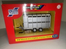 Britains Ifor Williams Maßstab 1:32 40710A1 TA510 Triaxle Viehanhänger