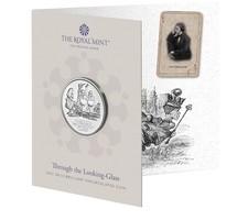 Royal Mint 2021 Alice through the Looking Glass  £5 coin Pack -  Sealed