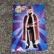 Forum King Robe And Crown Set Halloween Costume Adult Standard Cosplay 61299