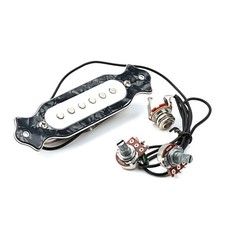 Guitar Humbucker Pickups Soundhole Prewired Active Pickup with Volumes & Tone