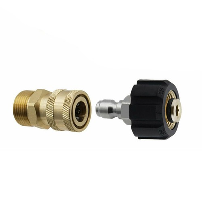 #ad 500PSI Pressure Washer Hose Connector Adapter Durable Replacement Parts $14.39