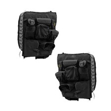 Gear Truck Seat Cover Driver And Passenger Side Pair Front Universal Black