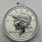 Grand Heritage Peace Reverse Proof 2oz .999 Silver Round w/ 360g Brass Core