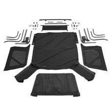 Rampage Replacement Black Diamond Complete Soft Top For 97-06 Jeep Wrangler Tj