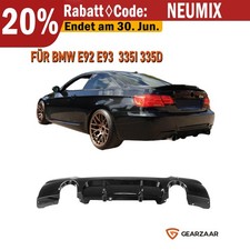 Sport-Performance Heckdiffusor Geeignet f�r BMW E92 E93  335i 335d M-Paket Auto