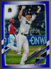 Seiichi Uchikawa - 2021 Topps Chrome NPB Nippon Purple Refractor /299 #71