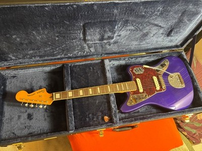 Squier by Fender Purple Sparkle Classic Vibe '70s Jaguar Electric Guitar Rare!