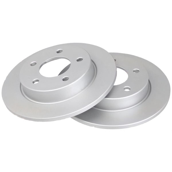 2 Bremsscheiben Voll Nicht BelüFtet Ø 265 Mm 11 Mm A.B.S. FüR U.A. Mazda 3-image