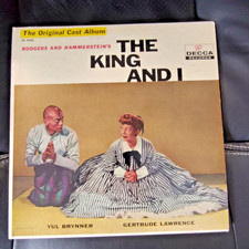 "THE KING AND I" Original Cast Album LP Rodgers and Hammerstein - 1951