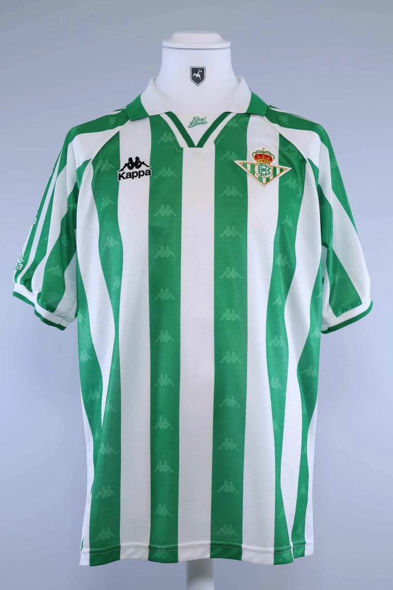 Maillot De Foot Vintage Real Betis Balompie - Kappa, Taille M, état Très Bon
