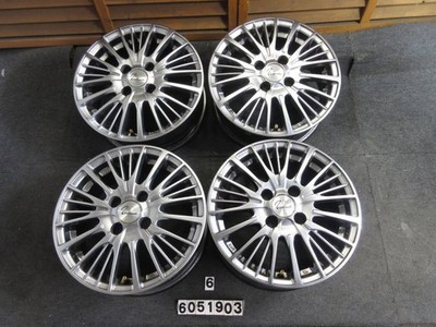 G1890 2 Verthandi Yh-S25V Set Of 4 14 Inch 5.5J 38 Hole Pcd100 Vitz Aqua Corolla