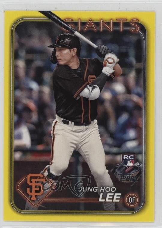 2024 Topps Series 2 Yellow Jung-Hoo Lee Jung Hoo Lee #691 09wc