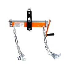 Heavy Duty Engine Hoist Leveler Cherry Picker Shop Crane Load Lift Tool 2000 Lbs
