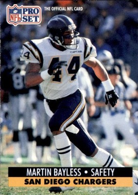 NFL Pro Set 1991 Martin Bayless #280 (Ex.)